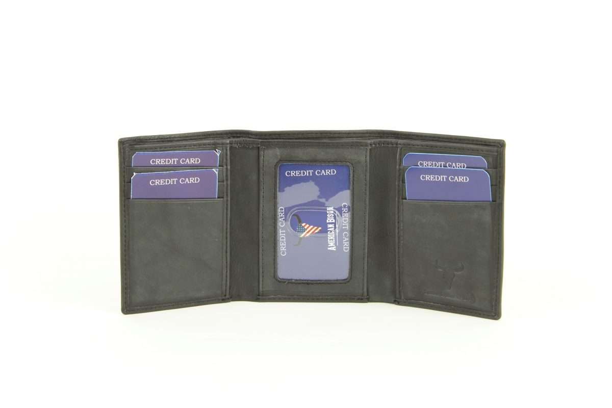 American Bison Trifold Wallet