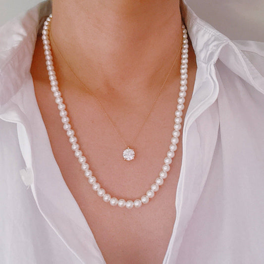 Timeless Pearl Necklace