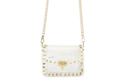 Clear Bag With Chain Strap