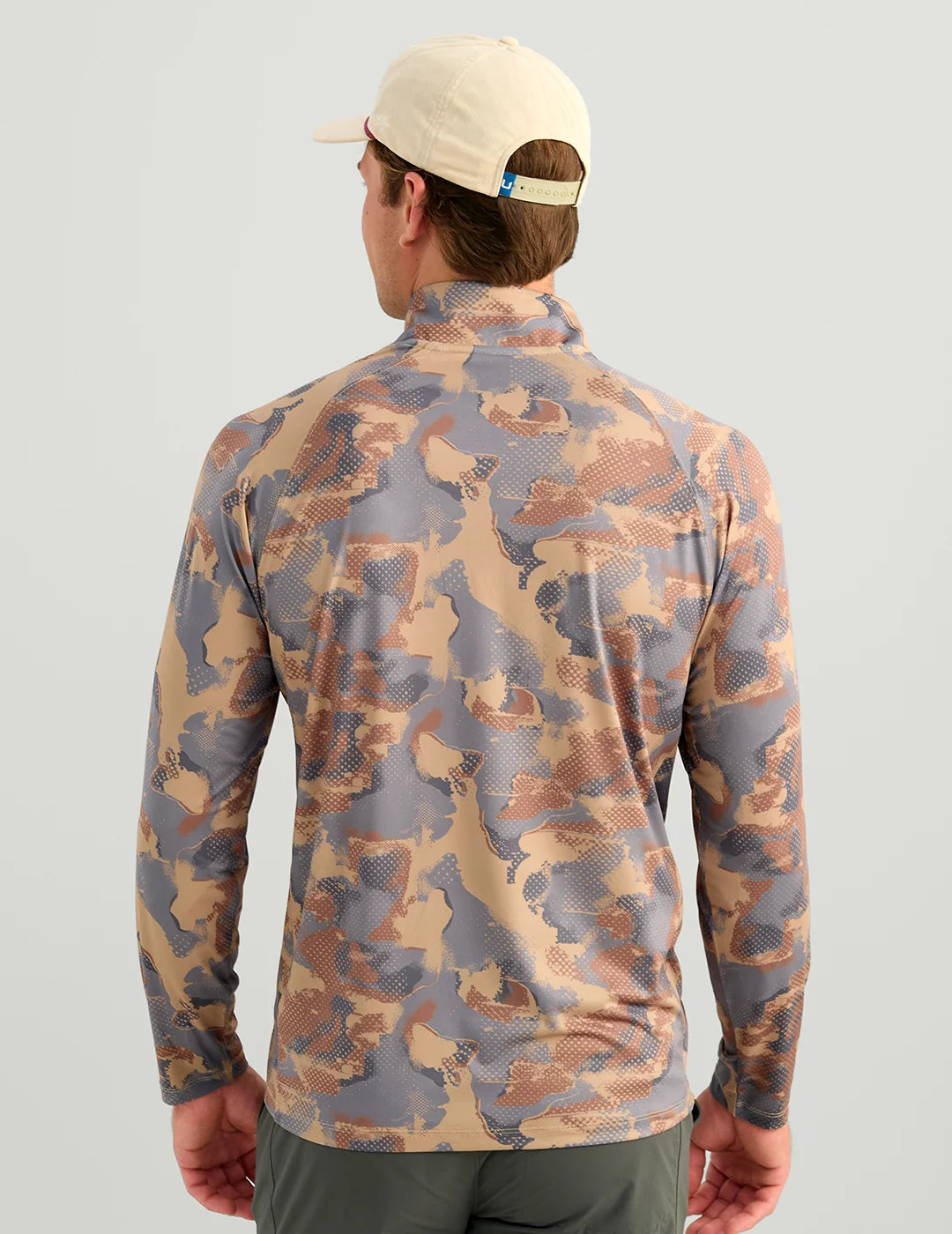 Airweight KC Quarter Zip - Starfish Tideloom Camo