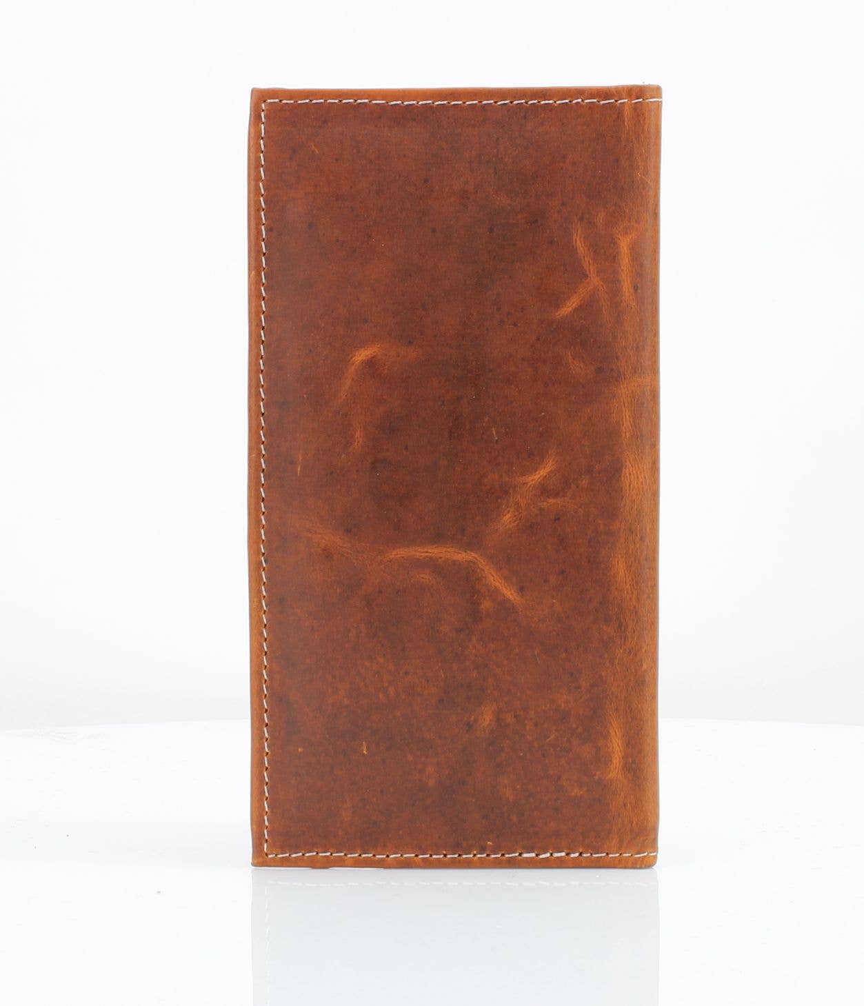 Tooled Leather Accent Rodeo Wallet