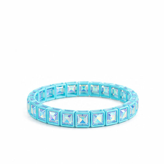 Lt Blue Rhinestone Bracelet