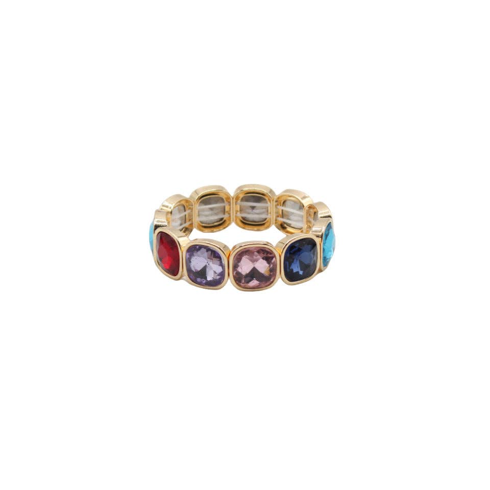 Glass Cuff Crystal