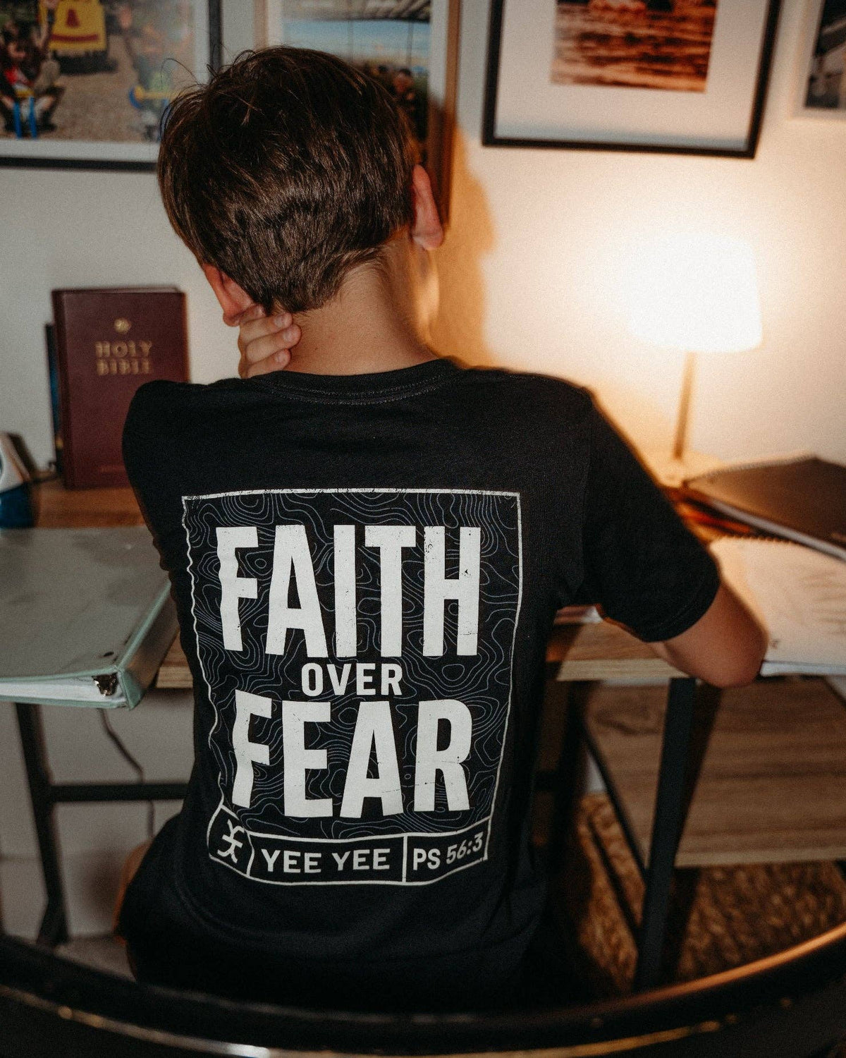 Youth Faith Over Fear Tee
