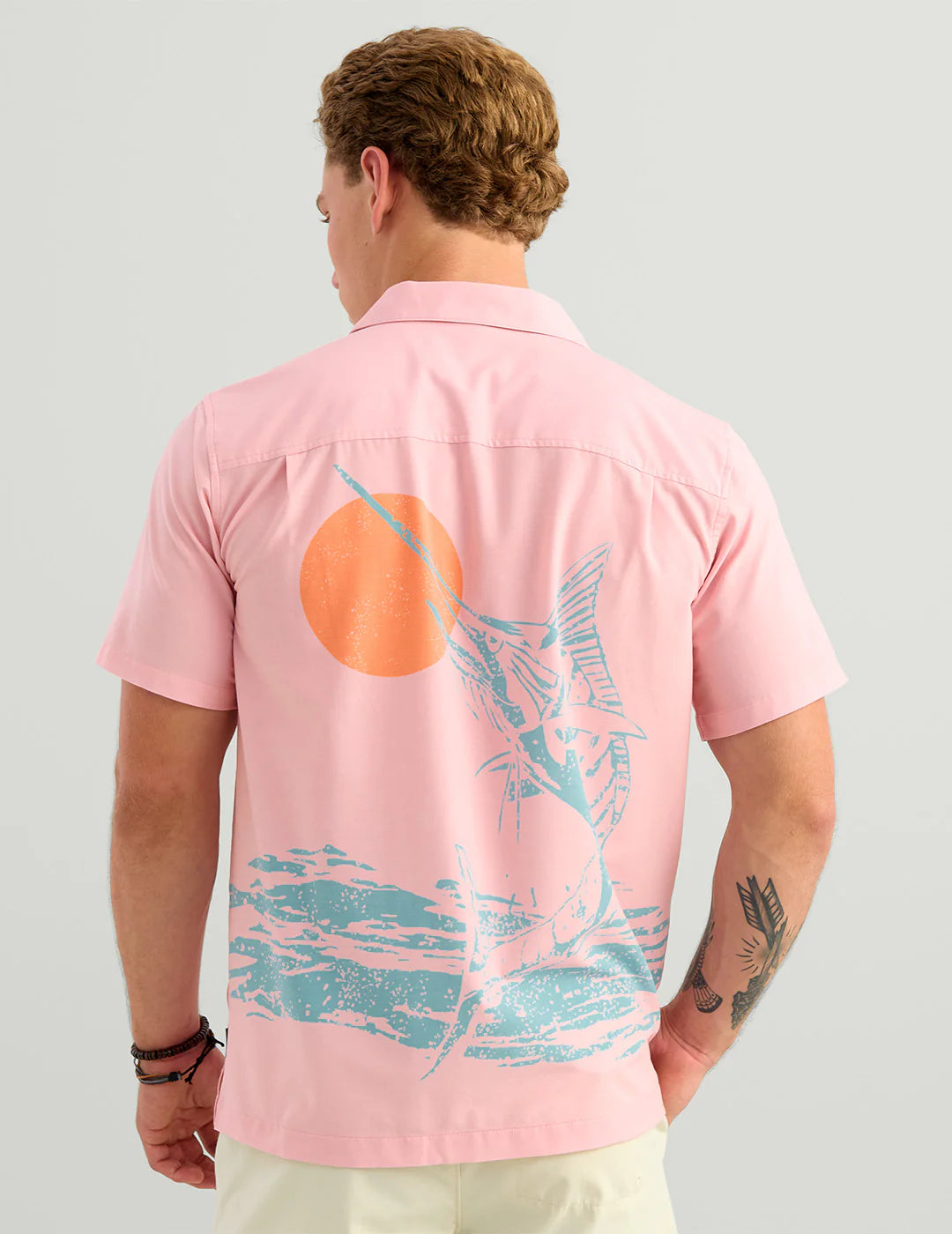 Camp Collar Shirt - Shrimp Pink Marlin