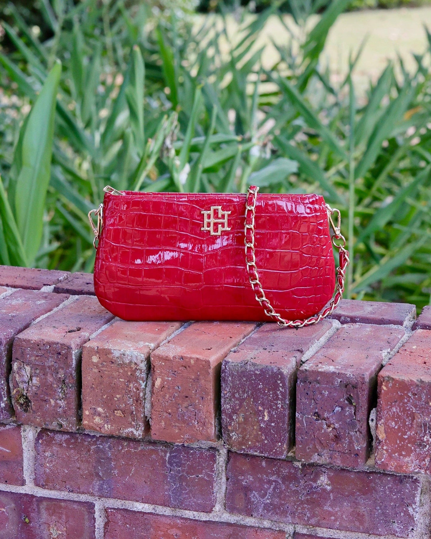Livi Crossbody Red Patent EC