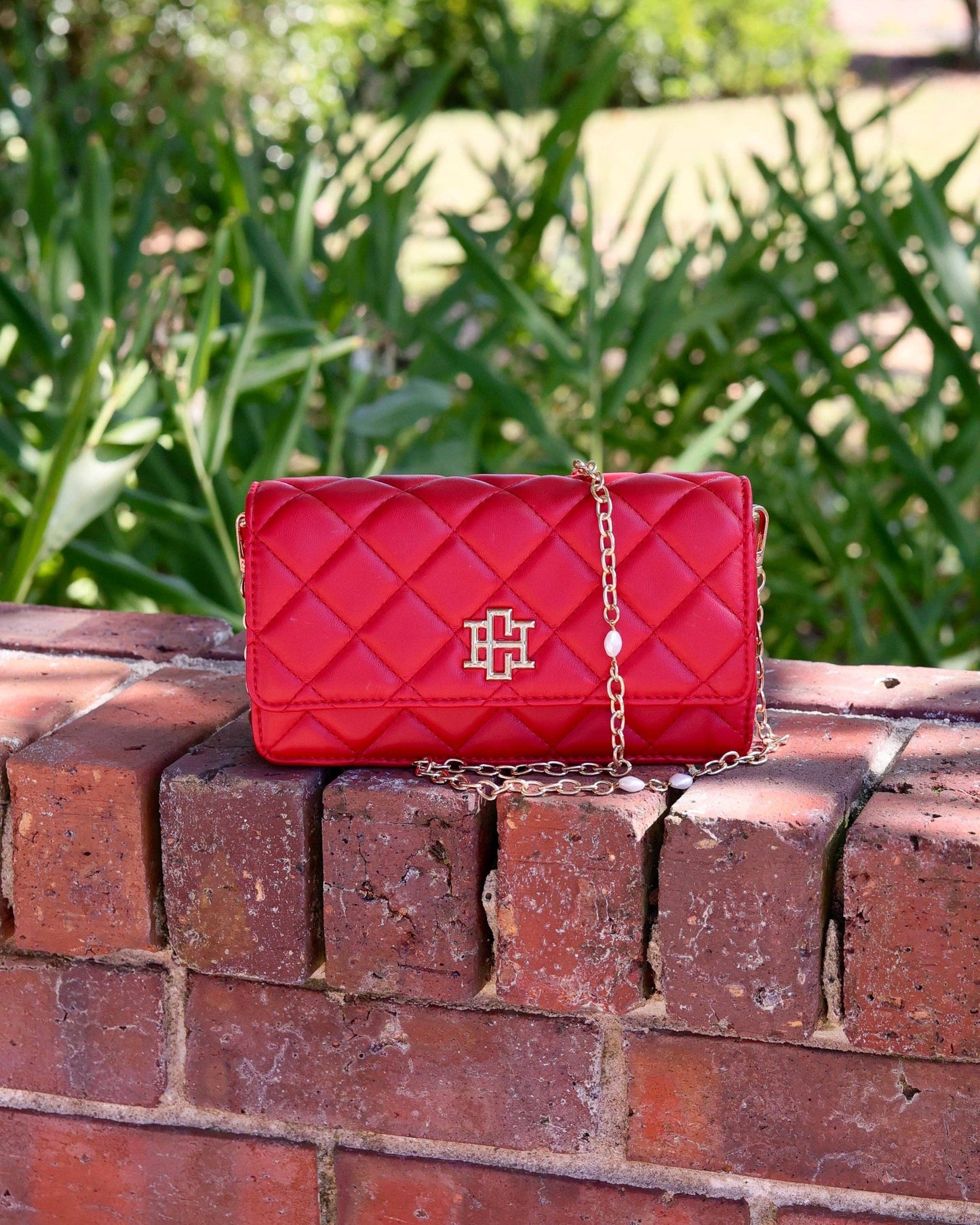 Brynleigh Clutch Crossbody Red SQ