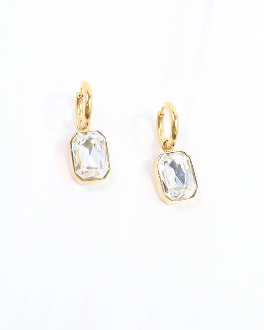 Juliette Stone Drop Earring Gold