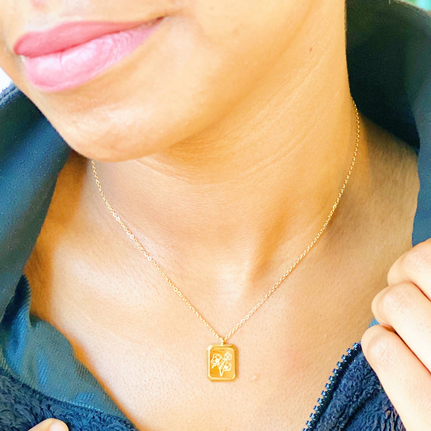 Blooming Birth Month Necklace