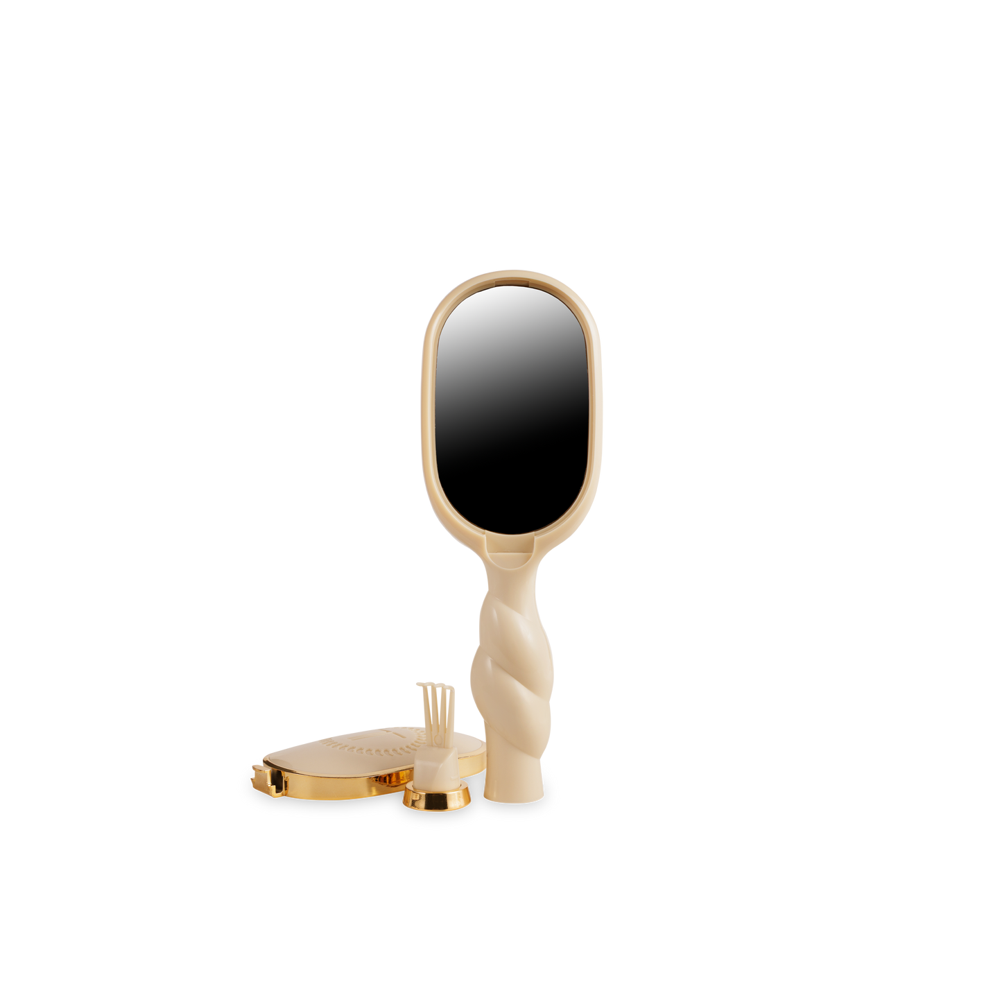 Mini Detangler Brush for Medium Hair - Tan
