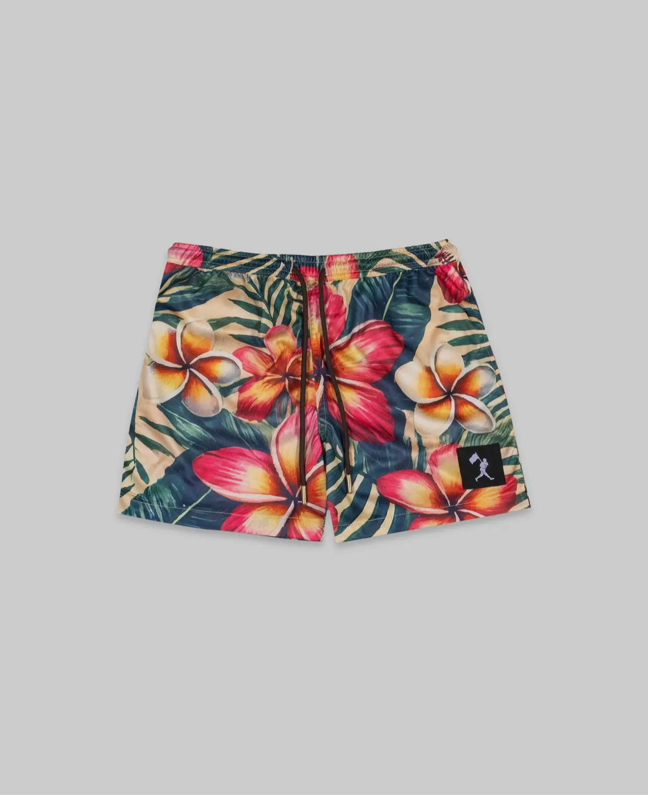 Baseballism- Aloha Ball Plumeria Shorts