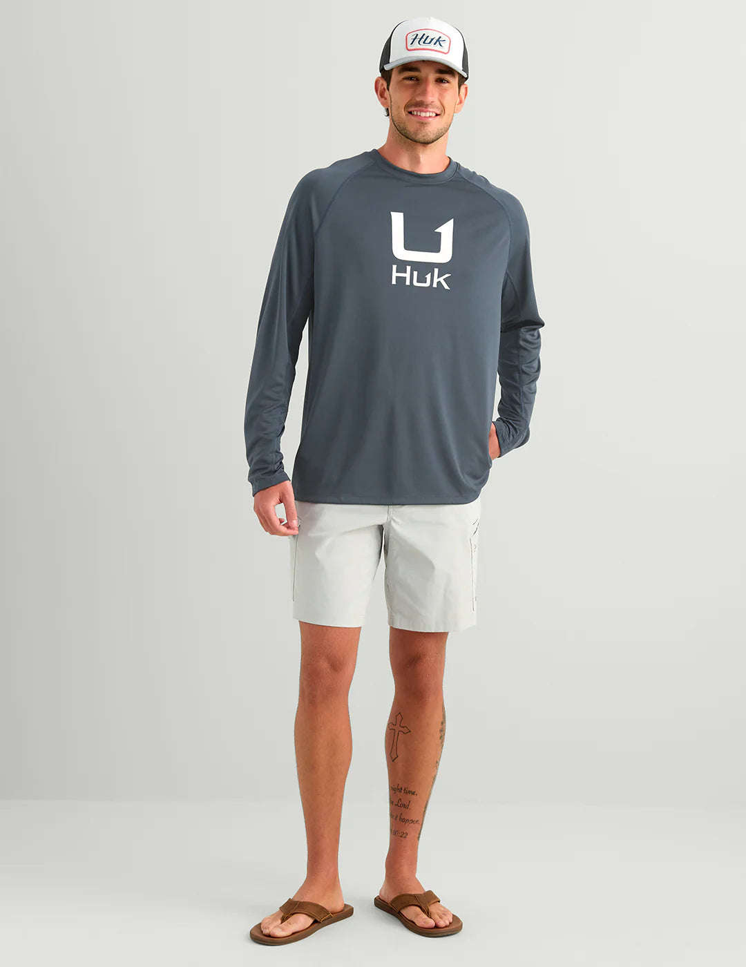 Icon Performance LS Crew - Sea Storm