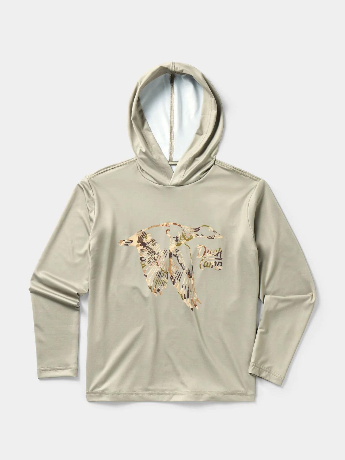 Camo Duck Sun Hoodie - YOUTH