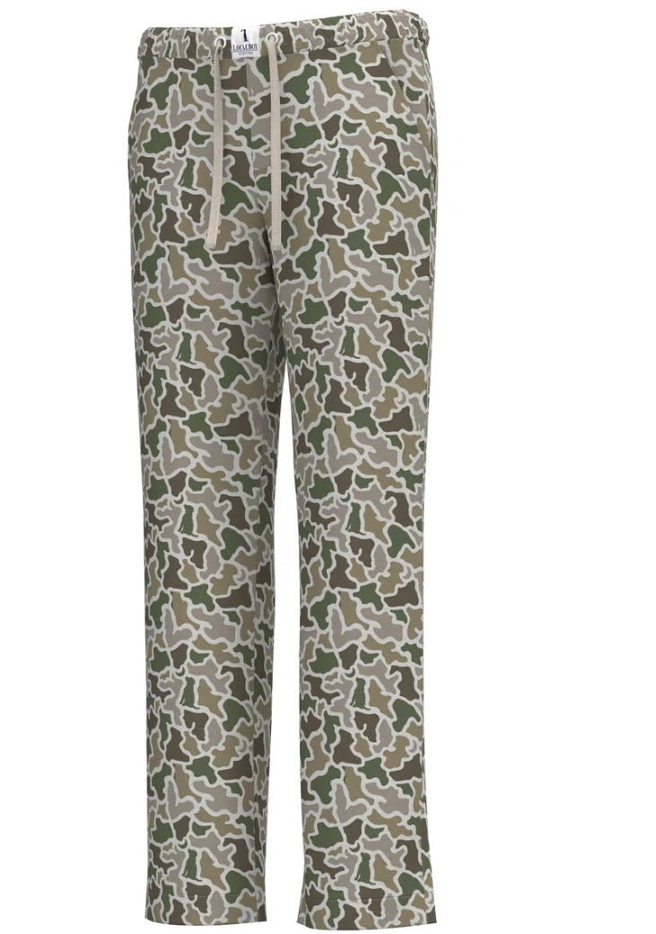 Pajama Pants - Dog & Moon Camo