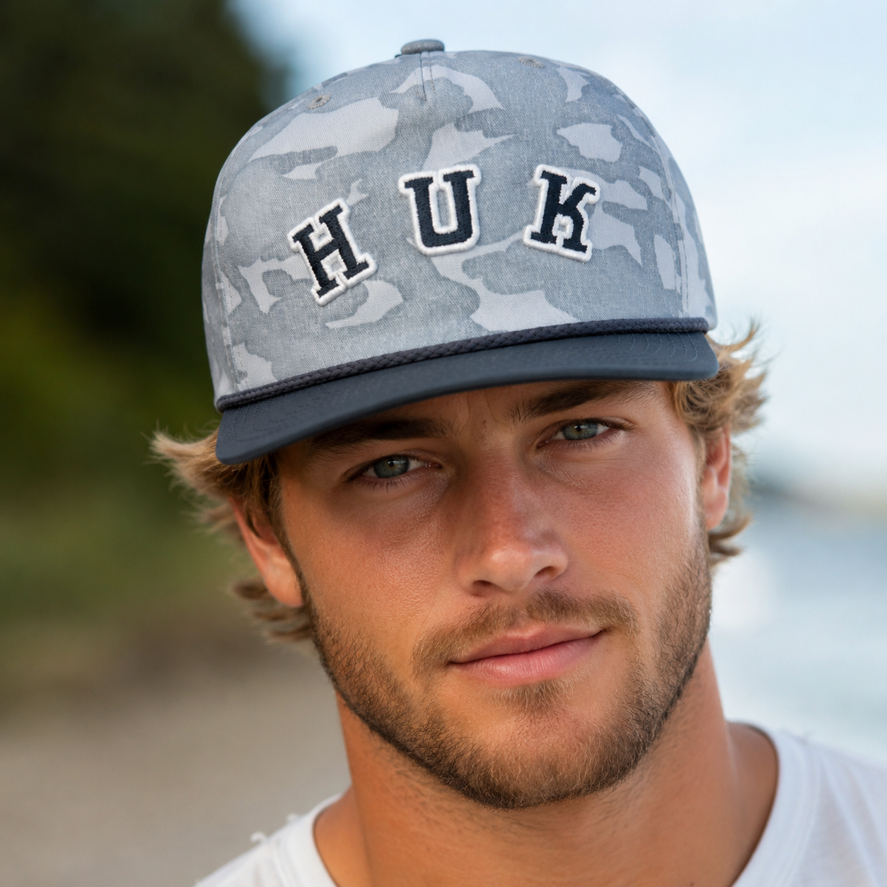Huk Embroidered Snapback
