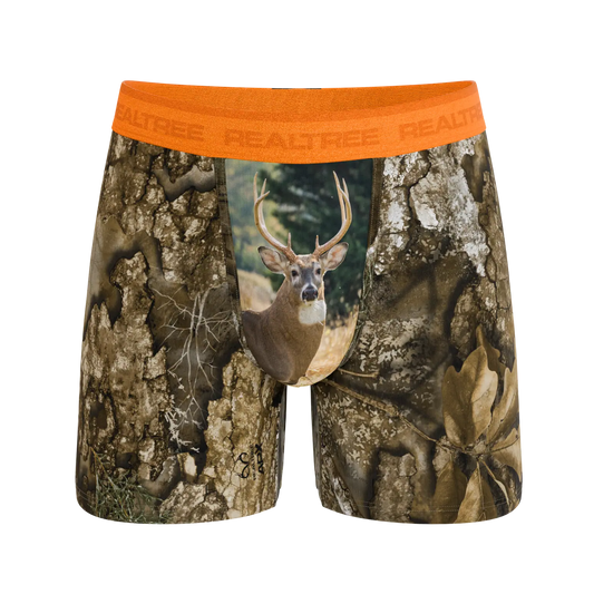 The Wild Game - Realtree x Shinesty Neon Orange Ball Hammock® Pouch Underwear
