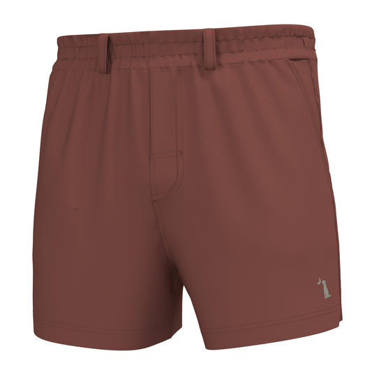 Volley Shorts - Mahogany