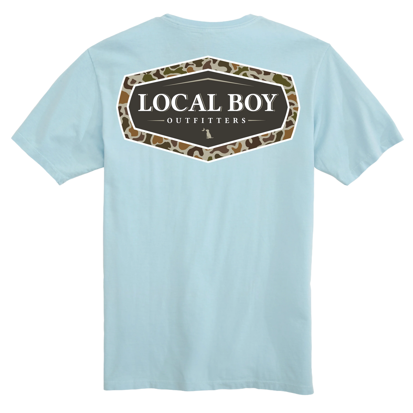 Chambray Vintage Emblem Tee - TODDLER