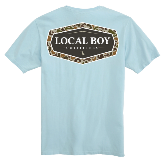 Chambray Vintage Emblem Tee - TODDLER
