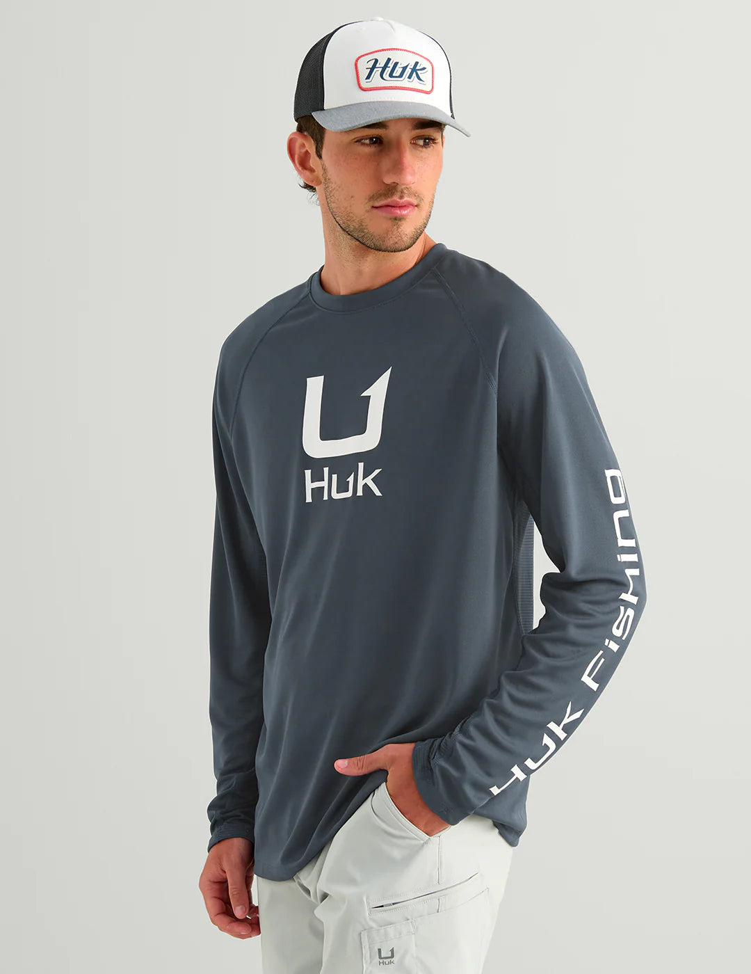 Icon Performance LS Crew - Sea Storm