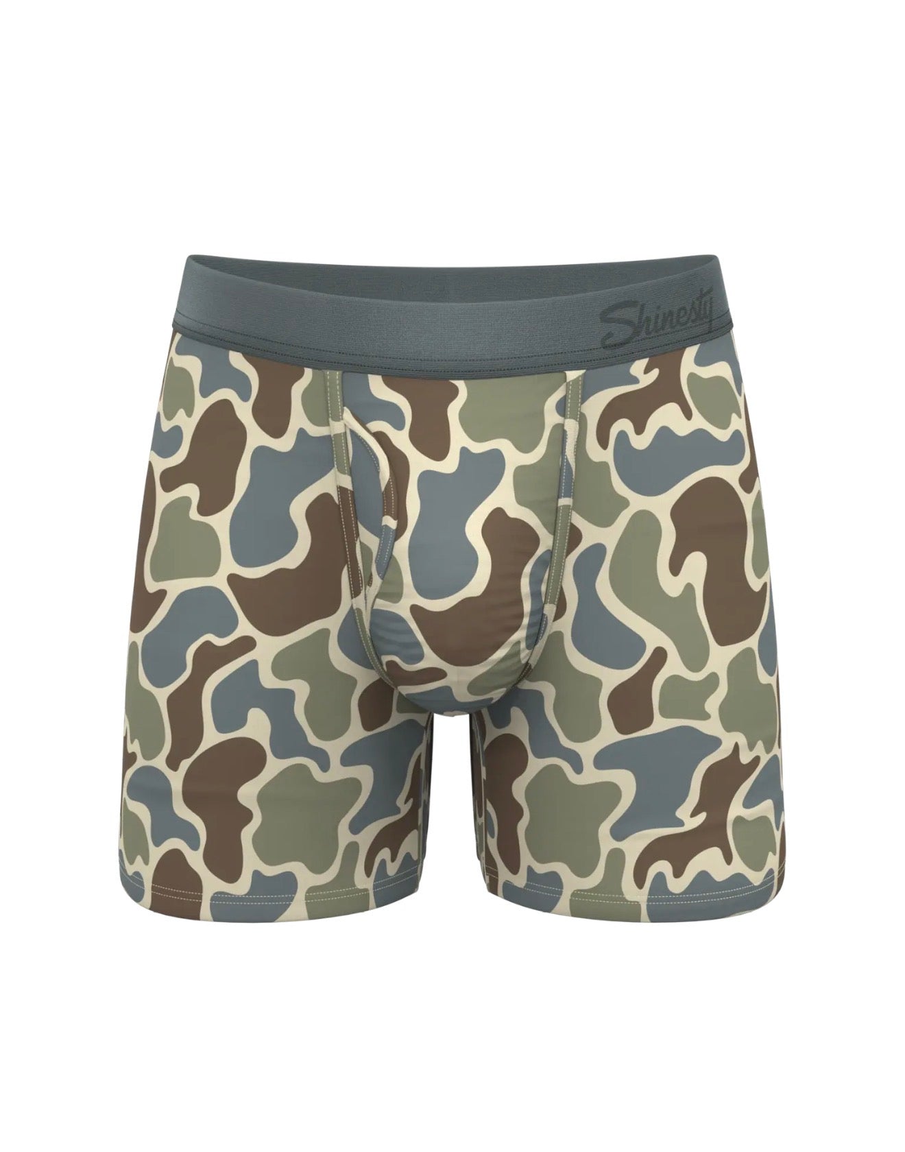 The Blender - Grey Duck Camo Ball Hammock® Pouch Underwear With Fly