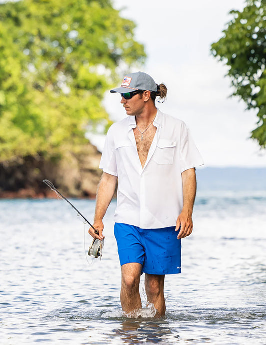 Tidepoint SS Shirt - White