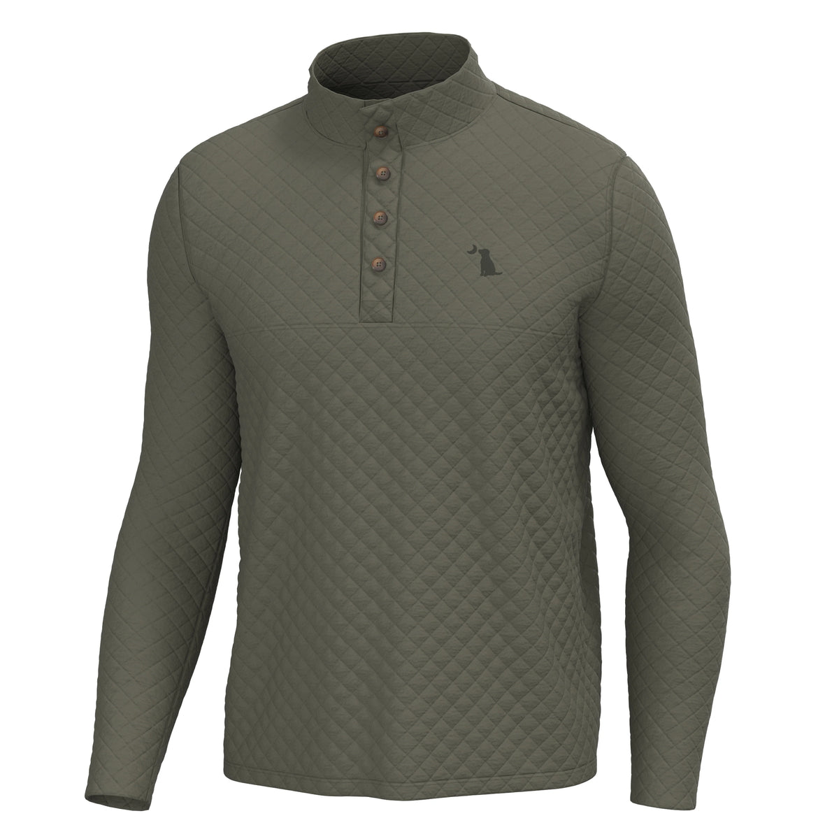 Moss Green Heritage Pullover - YOUTH