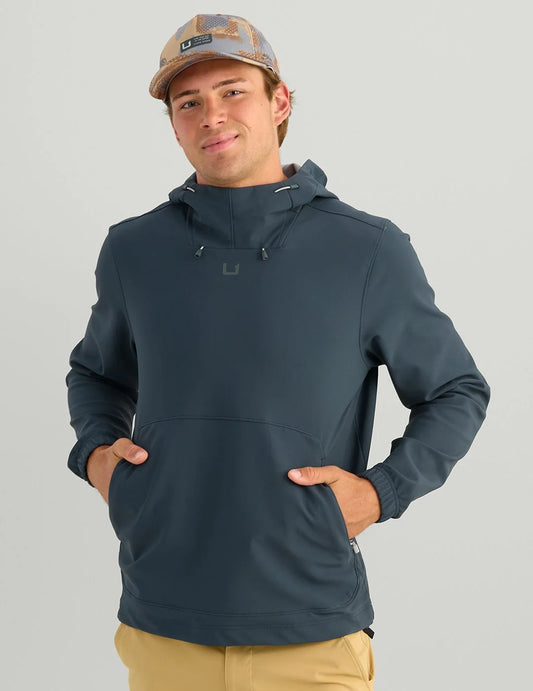 Breaker Hooded Pullover - Sea Storm