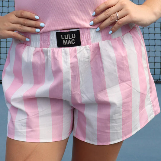 Darby Boxer Shorts - Light Pink