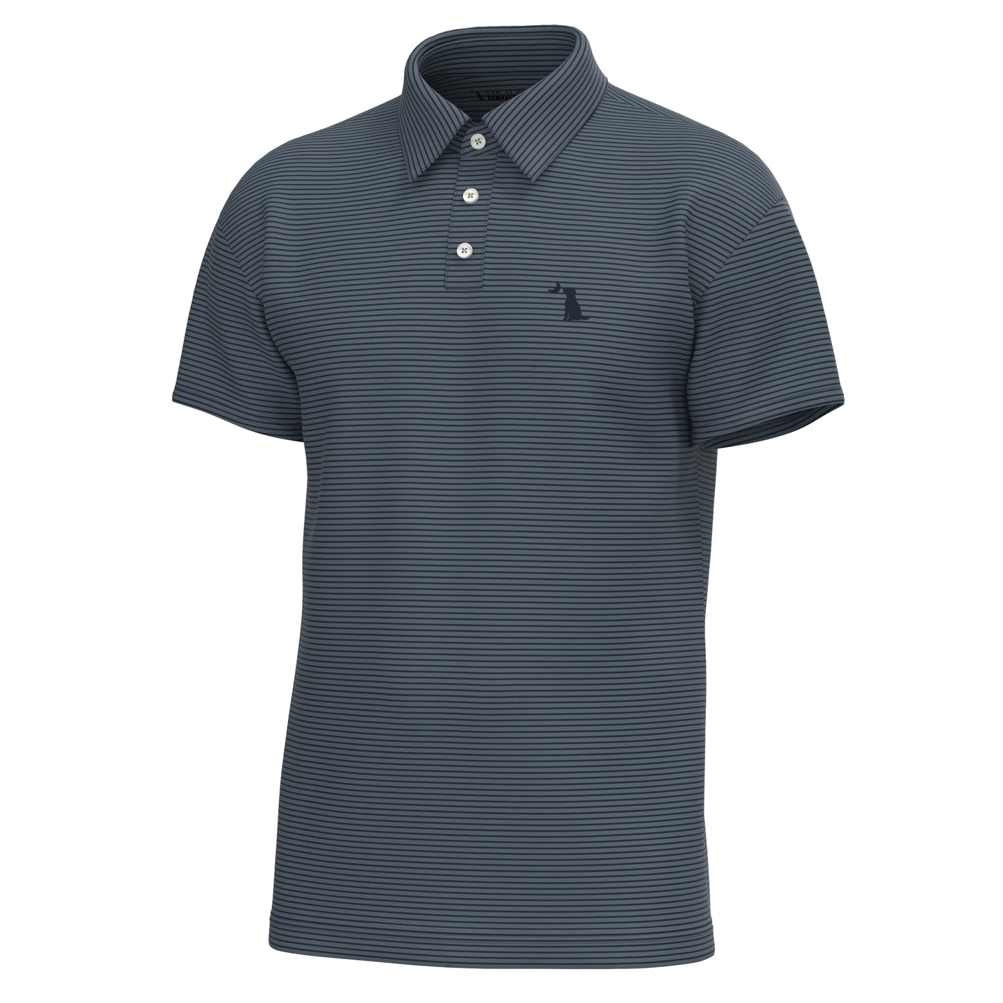 Driftwood Polo - Charcoal Blue/Midnight