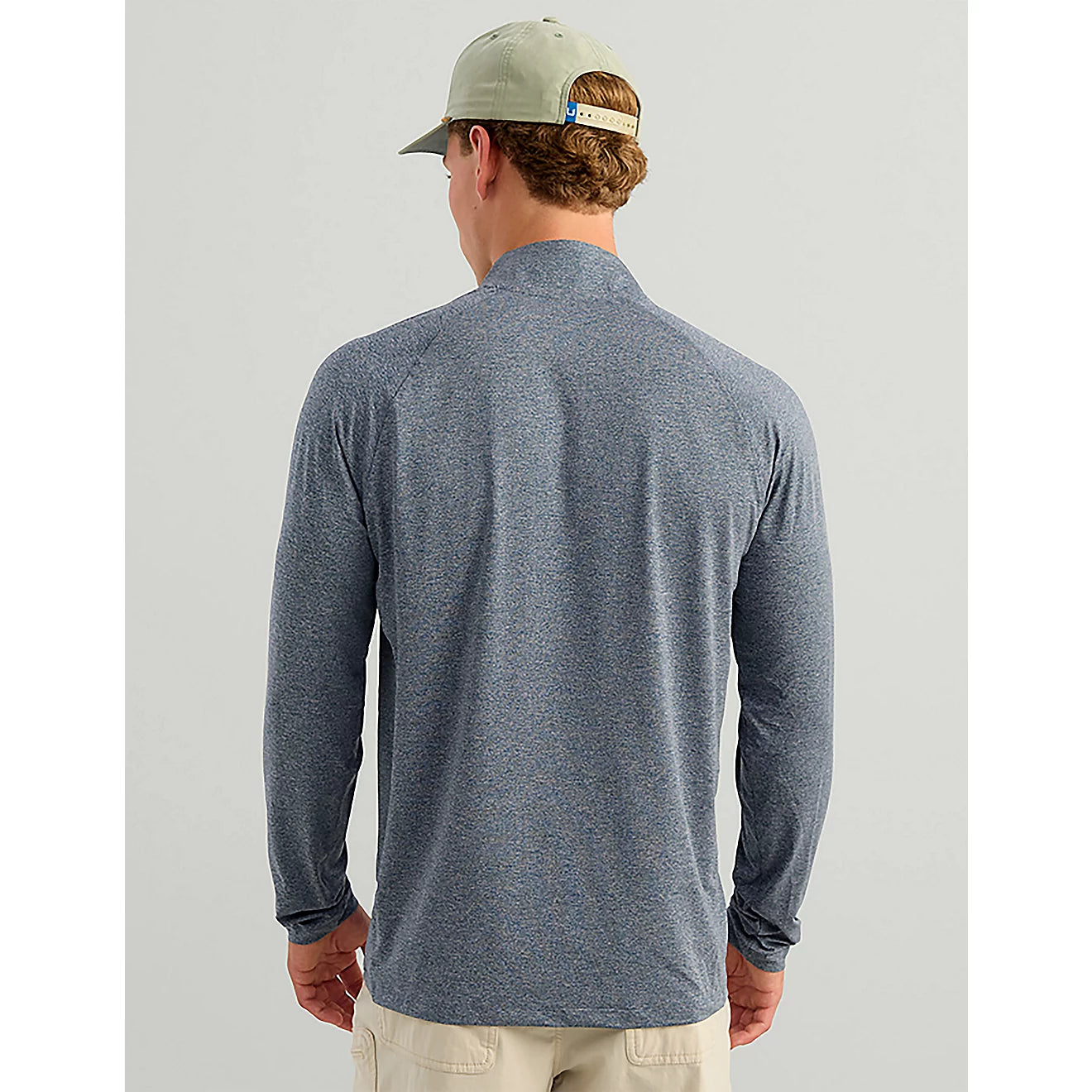 Airweight Quarter Zip - Stormy Blue