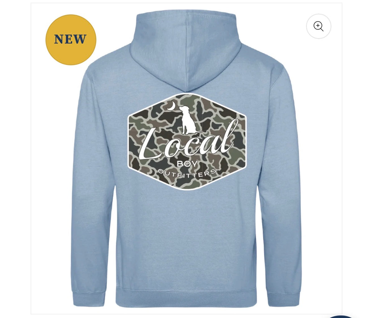 Brushwood Hoodie - Dog & Moon Camo Badge