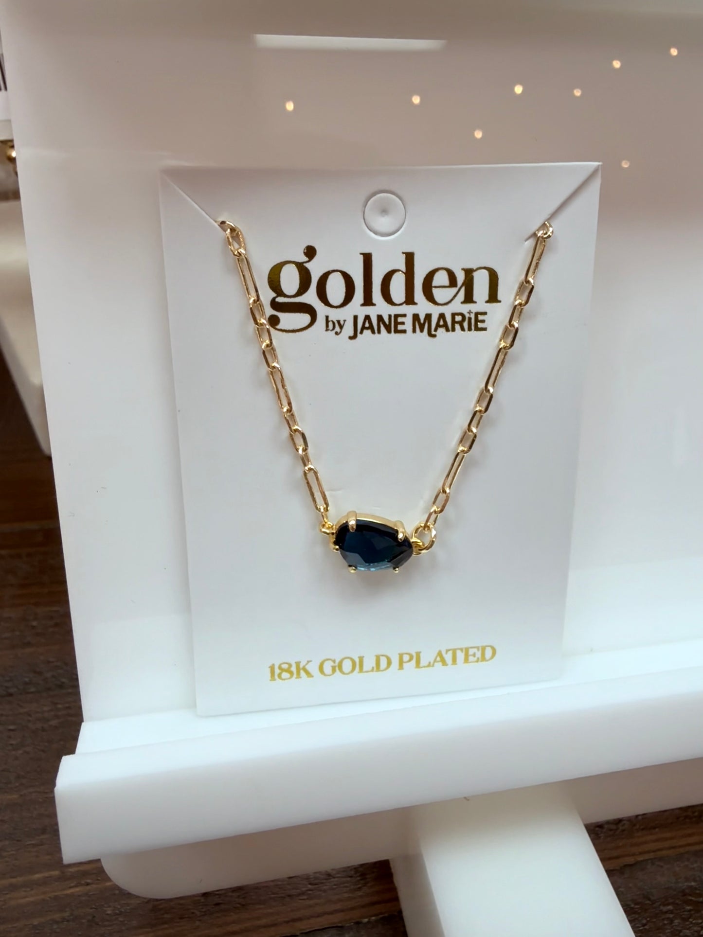 Jane Marie Birthstone Necklaces