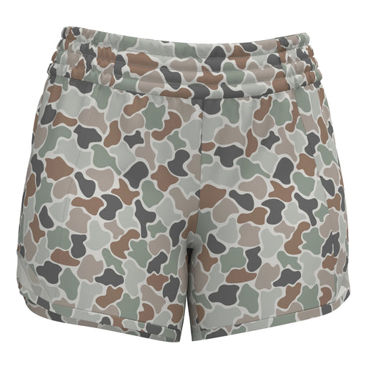 Local Girl Vista Shorts - Forest Camo Flora