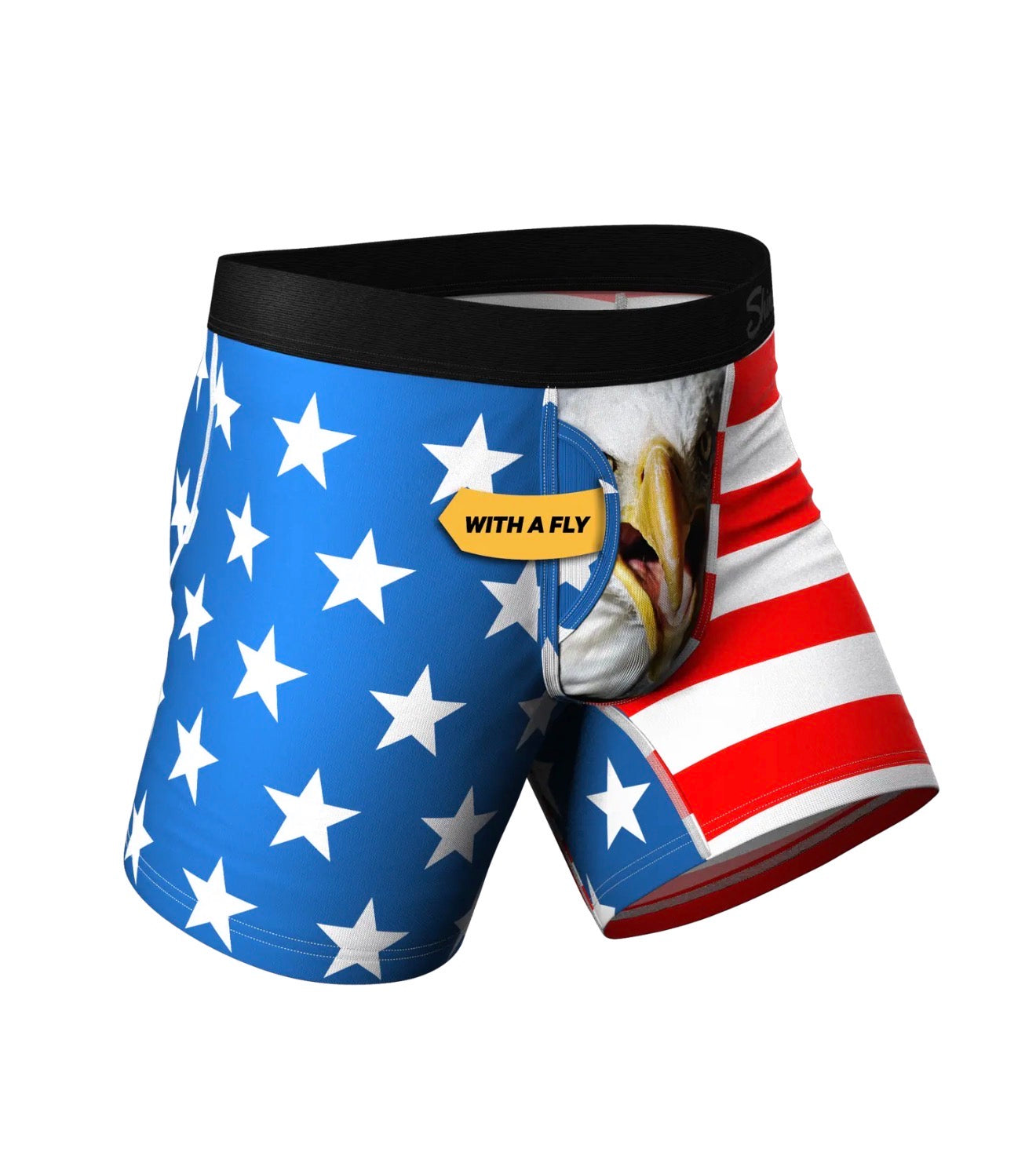 The Mascot - American Flag Ball Hammock® Pouch Underwear With Fly