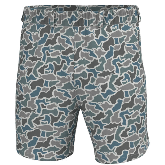 Fish Camo Volley Shorts - YOUTH