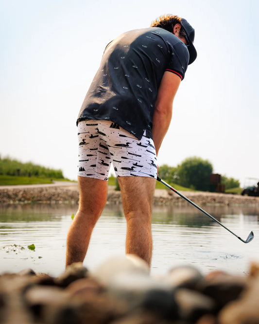 Loon Lake Men's Caddie Boxer Briefs