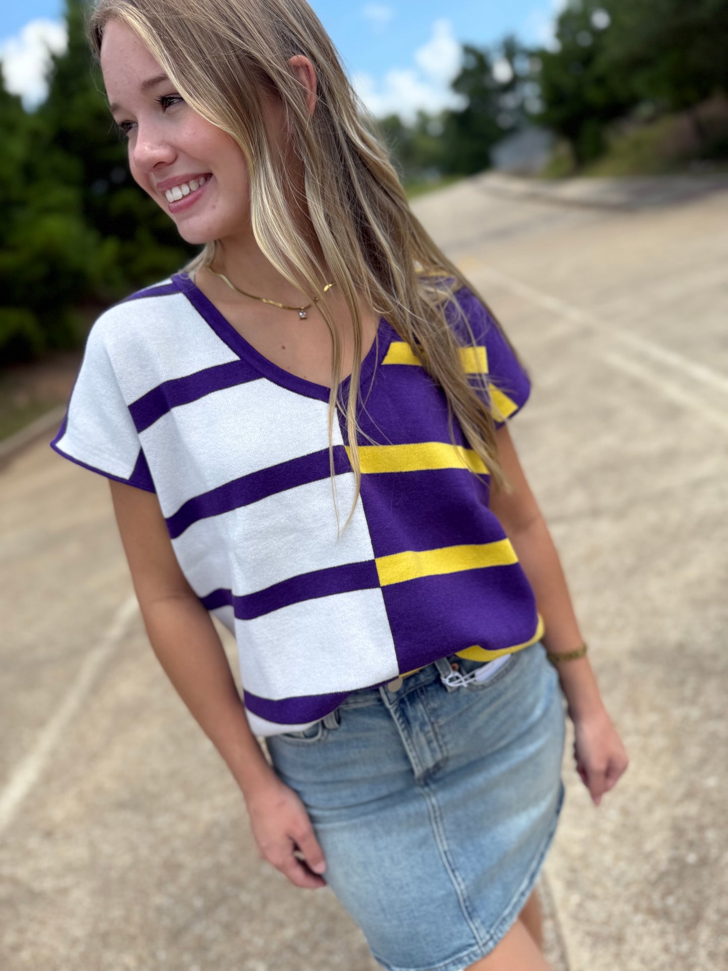 Hannah Game Day Sweater