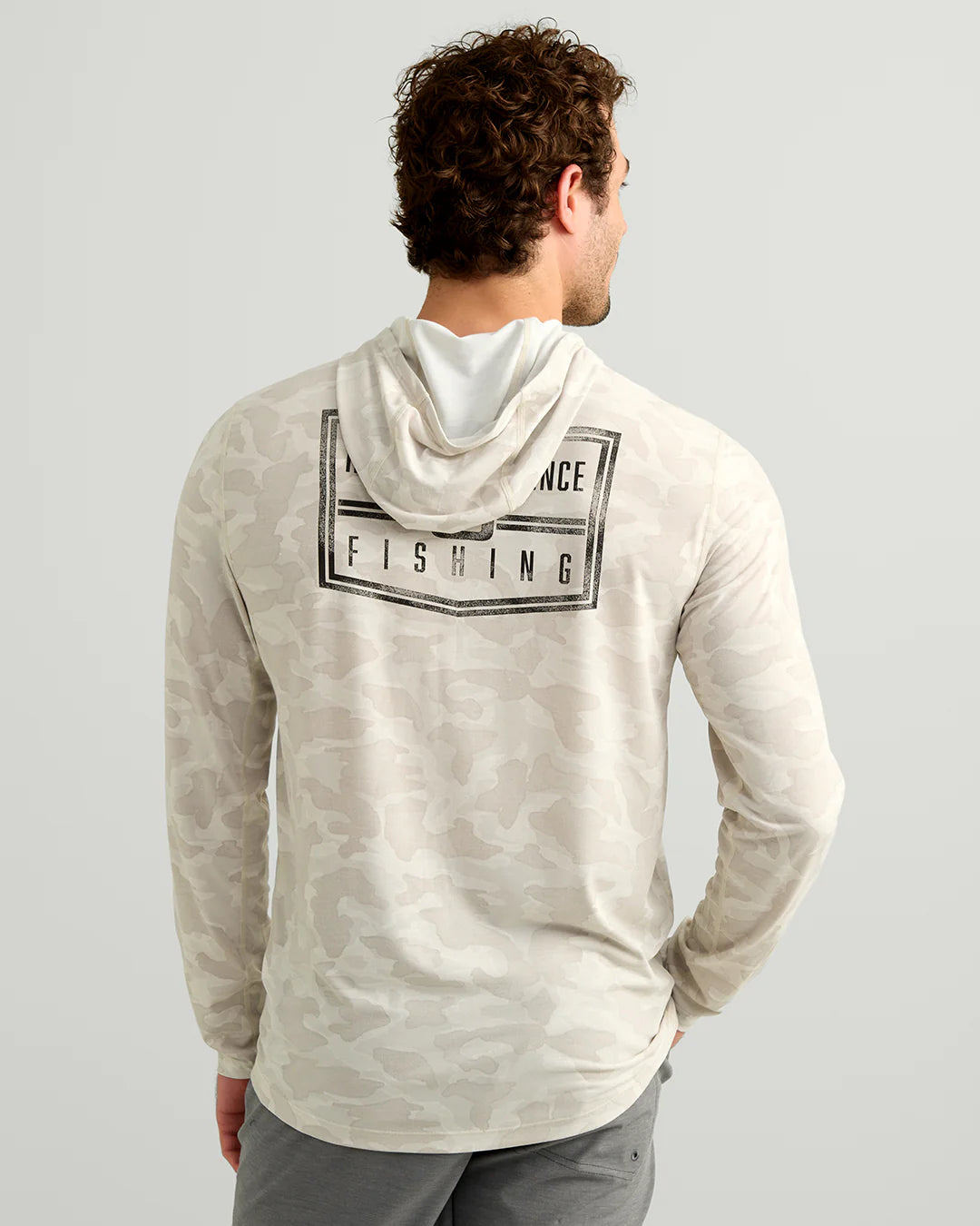 Drift Printed Hoodie - Silver Birch Camo