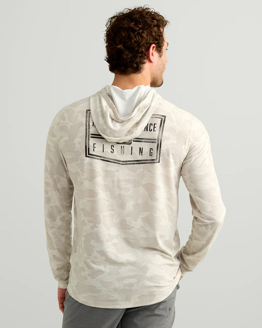 Drift Printed Hoodie - Silver Birch Camo