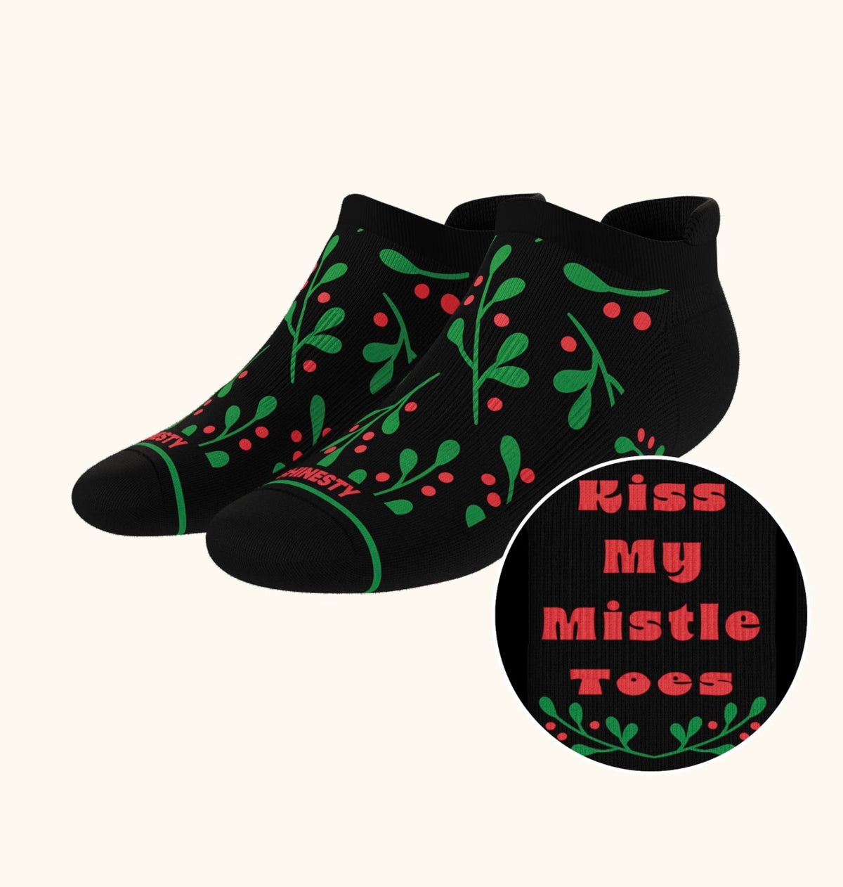 The Kiss Me There | Heel Hammock Ankle Socks