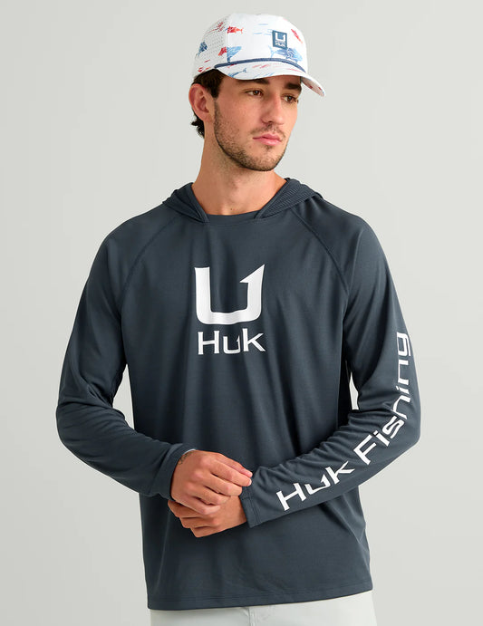 Icon Performance Hoodie - Sea Storm