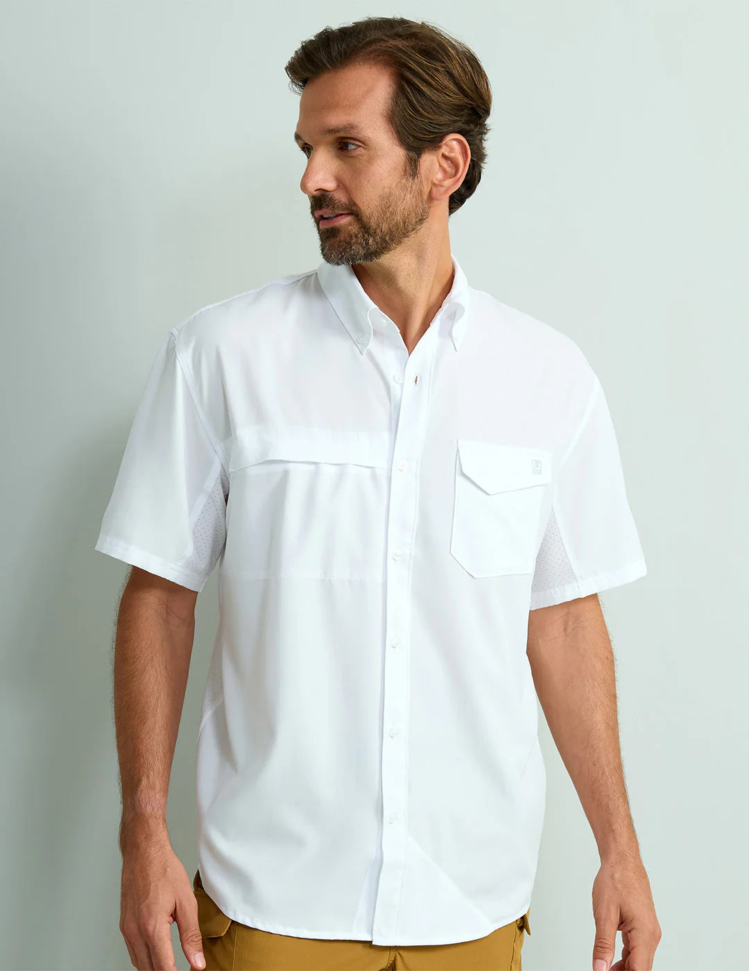 Tidepoint SS Shirt - White