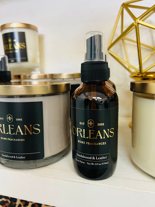 Sandalwood & Leather Room Spray