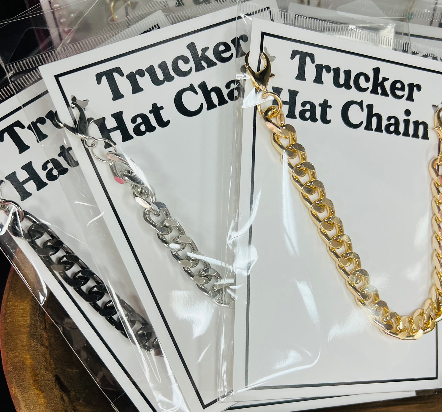 Chunky Trucker Hat Chains