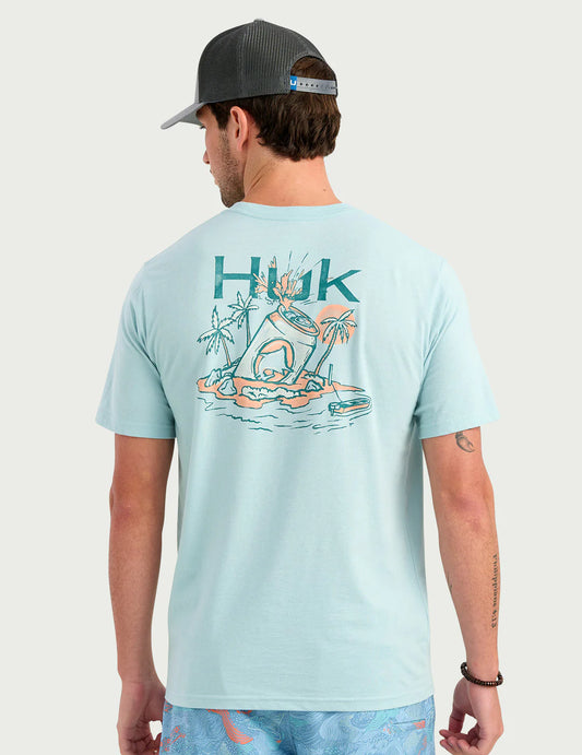 Sun Draft SS Tee - Heron Blue