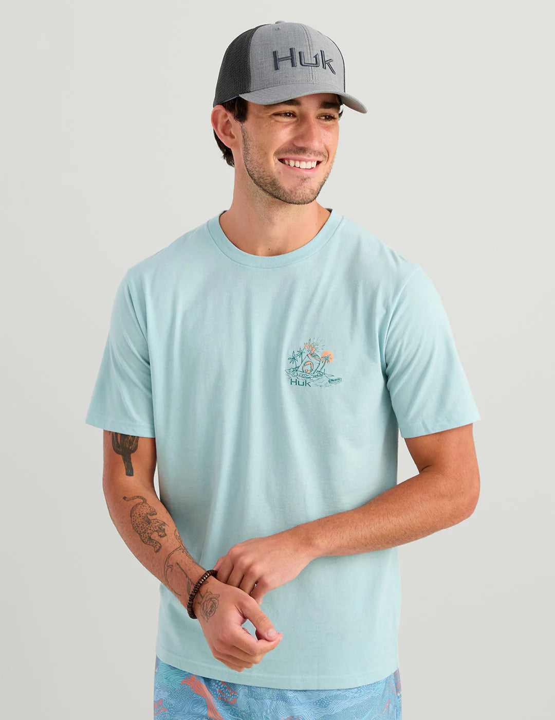 Sun Draft SS Tee - Heron Blue