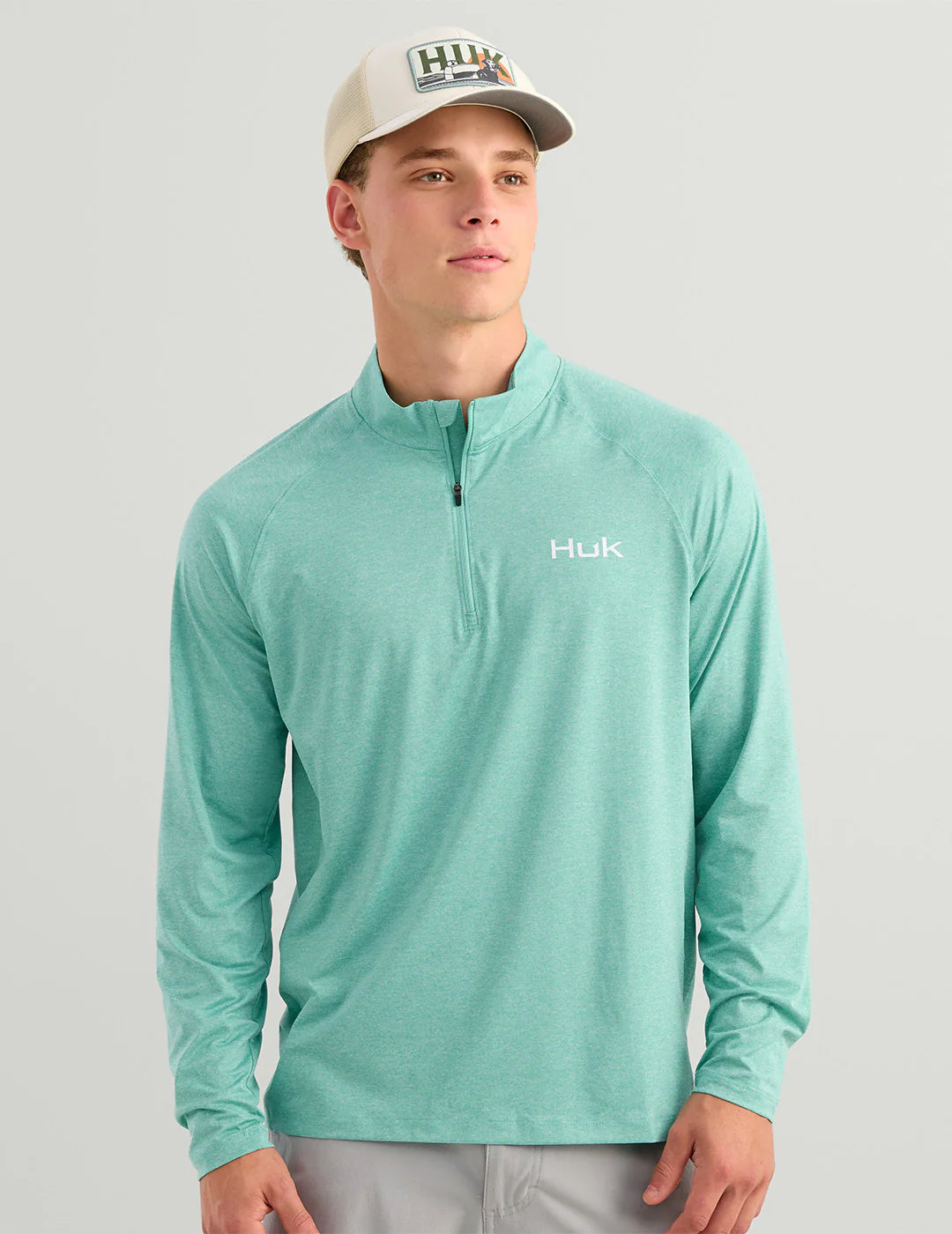 Airweight Quarter Zip - Marine Blue
