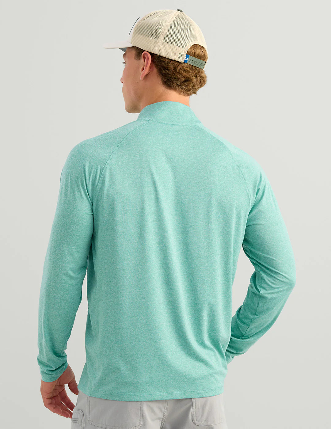 Airweight Quarter Zip - Marine Blue