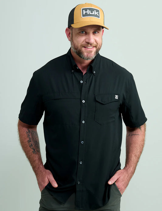 Tidepoint SS Shirt - Black